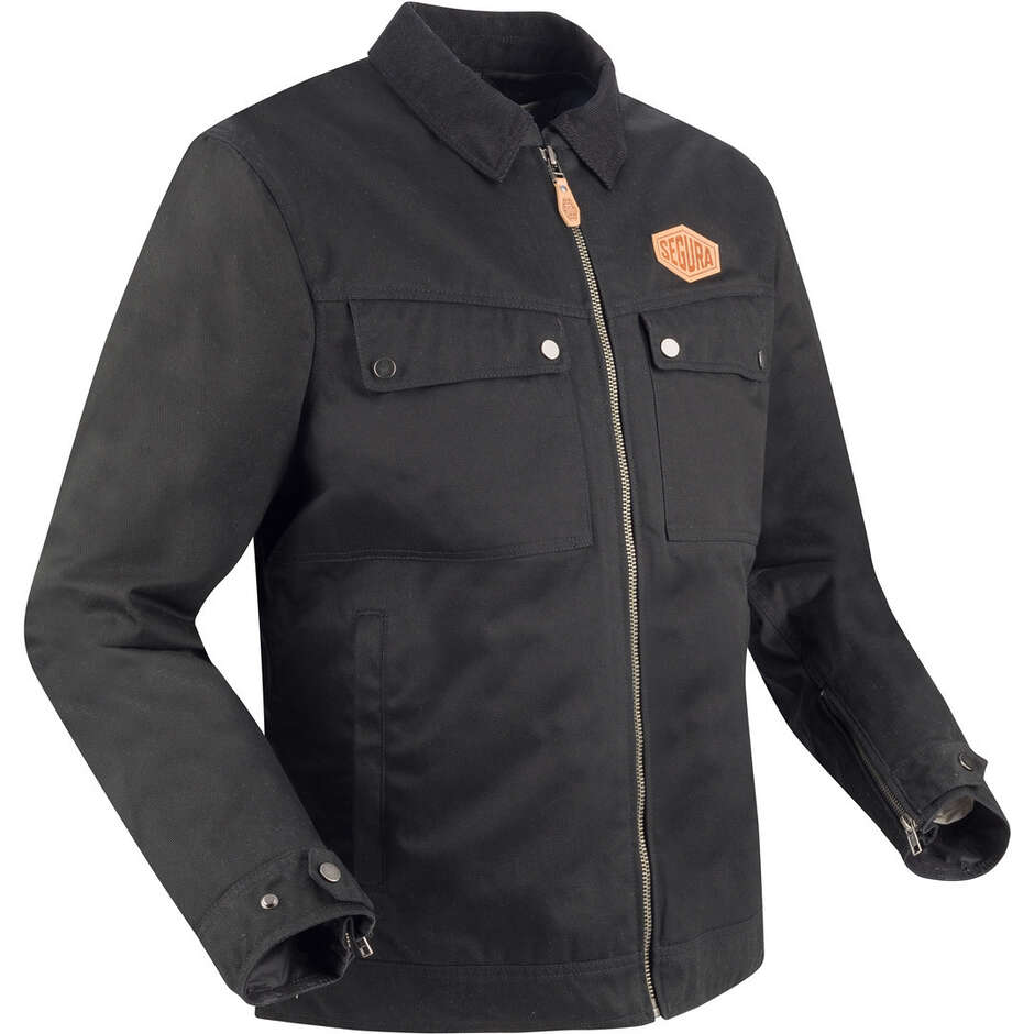 Segura TAMPICO Schwarze Motorradjacke