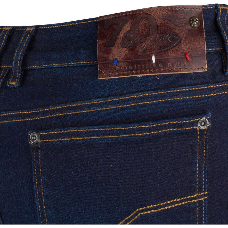 Segura UZY Blaue Motorradhose