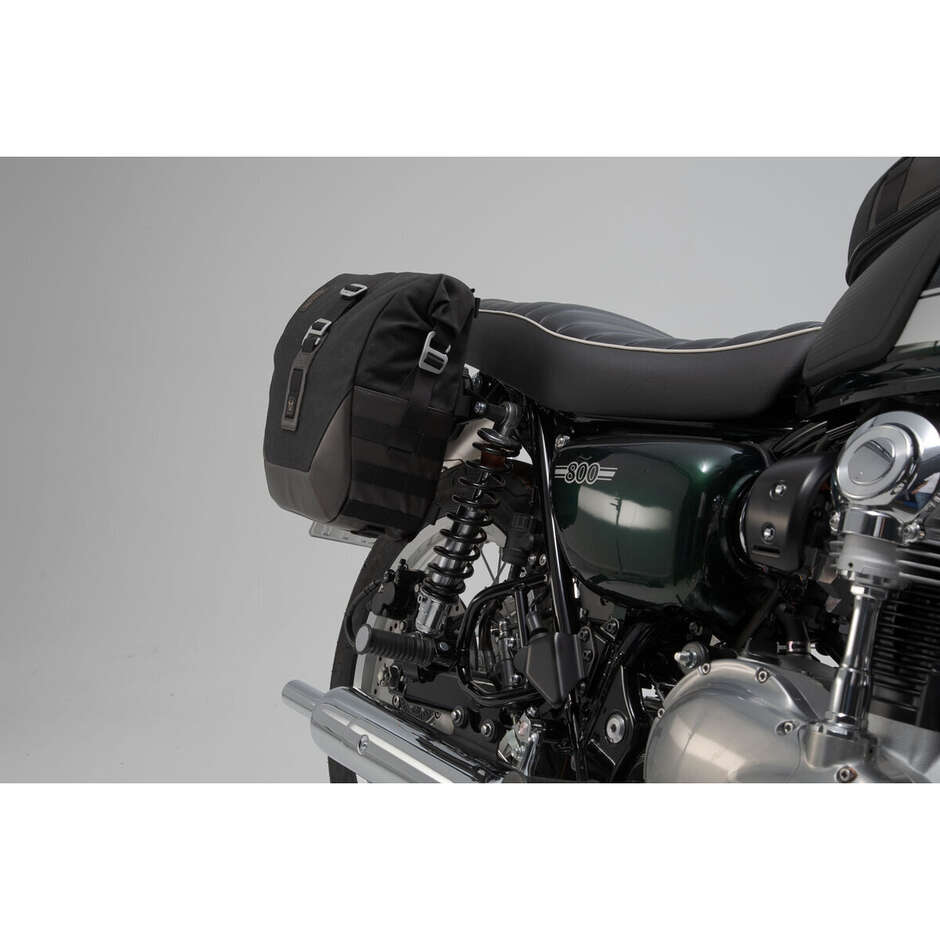 Seitentaschen-Set LC Legend Gear Black Edition Sw-Motech BC.HTA.08.933.20100 für KAWASAKI W800 / STREET / CAFE (2011 >) - W650 (1999 - 2006)