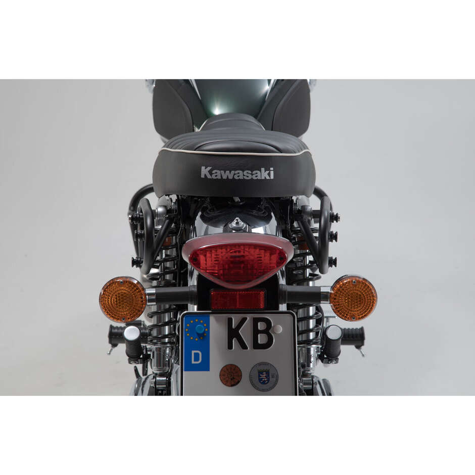 Seitentaschen-Set LC Legend Gear Black Edition Sw-Motech BC.HTA.08.933.20100 für KAWASAKI W800 / STREET / CAFE (2011 >) - W650 (1999 - 2006)