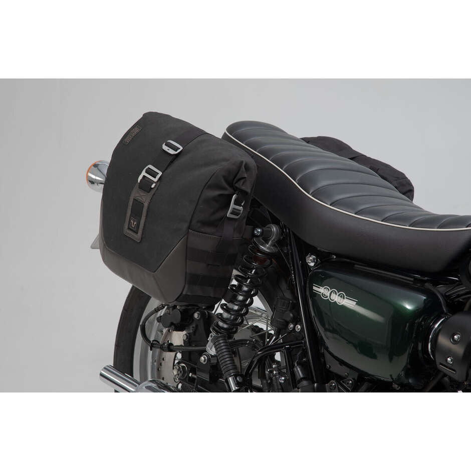 Seitentaschen-Set LC Legend Gear Black Edition Sw-Motech BC.HTA.08.933.20100 für KAWASAKI W800 / STREET / CAFE (2011 >) - W650 (1999 - 2006)