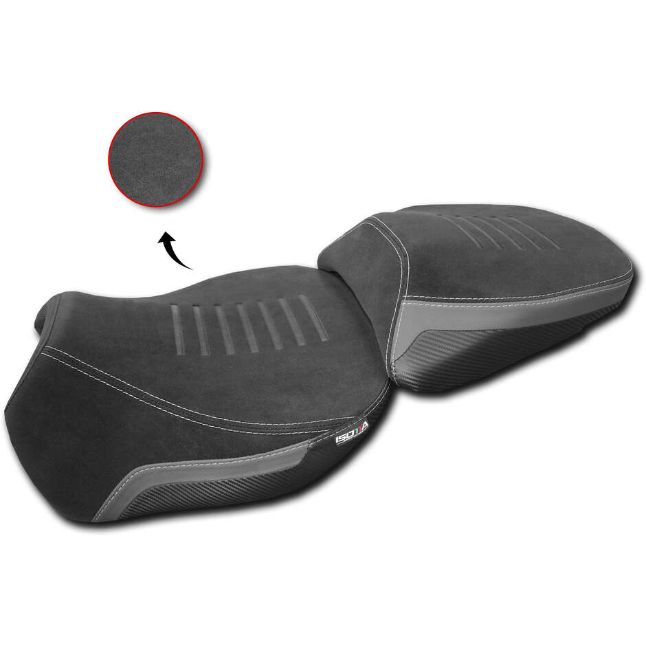 Sella Anteriore Comfort Ribassata Isotta per Ducati Multistrada V4 Triple Black