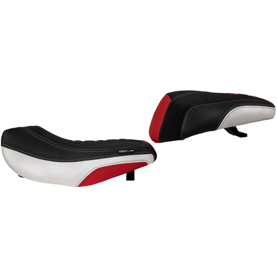 Sella Anteriore Confort Ribassata 2CM Isotta Per Benelli TRK 702 Rosso