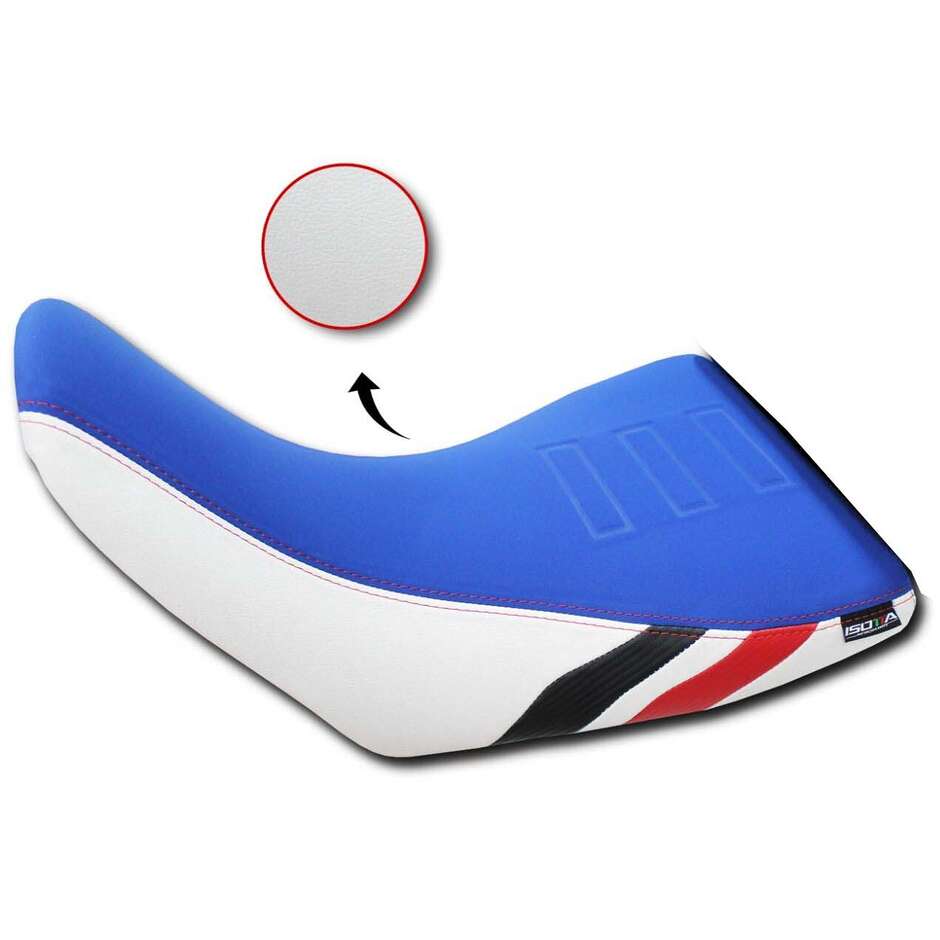 Sella Anteriore Ribassata Isotta Comfort Per AFRICA TWIN CRF Dal 2020 Blu Bianco