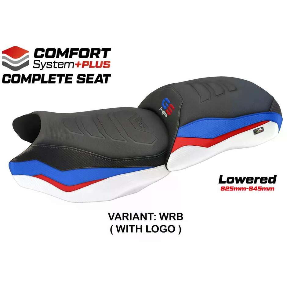 Sella completa TPZ Italia Specifico  BMWPer R 1200 GS 2013-2018 Modello Mainz Complete Comfort System Plus - Ribassata