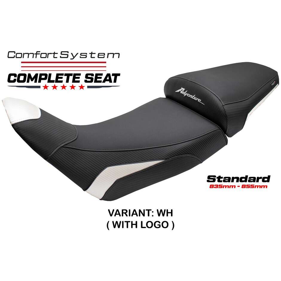 Sella completa TPZ Italia Specifico  HonPer da Africa Twin 1100 2020-2025 Modello Asmara Comfort System - Standard