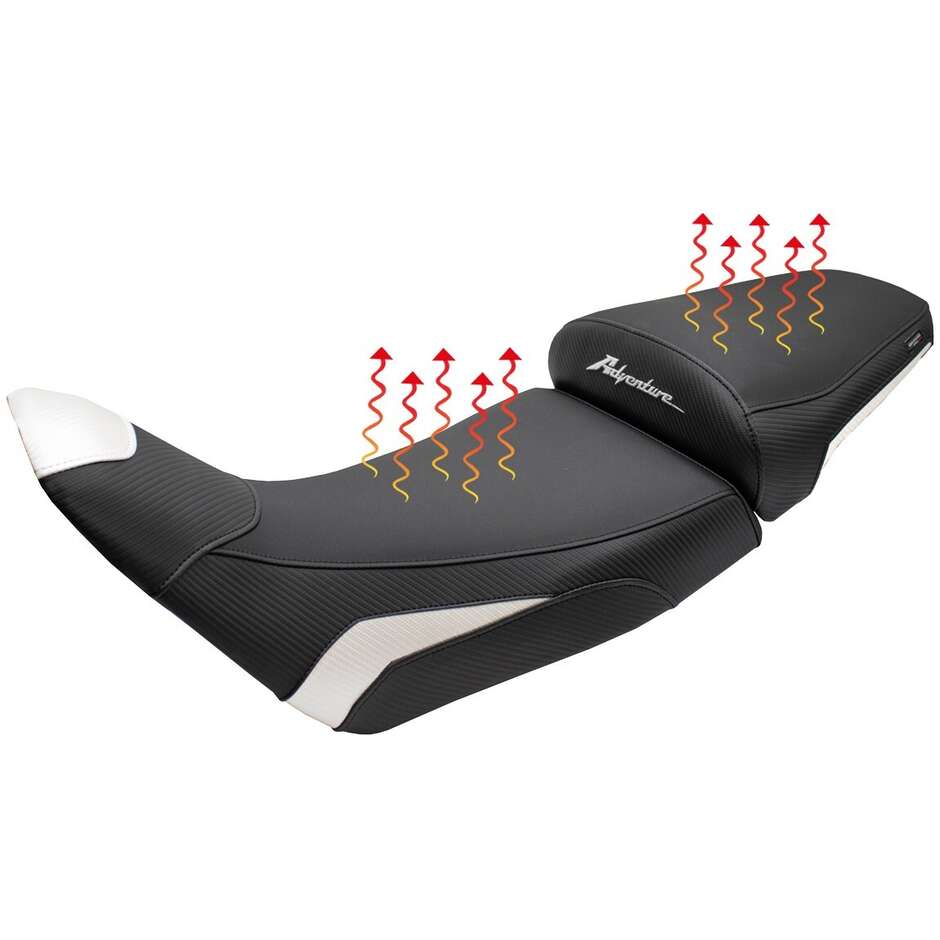Sella completa TPZ Italia Specifico  HonPer da Africa Twin 1100 2020-2025 Modello Asmara Heating Comfort System - Standard