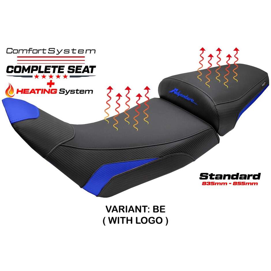 Sella completa TPZ Italia Specifico  HonPer da Africa Twin 1100 2020-2025 Modello Asmara Heating Comfort System - Standard