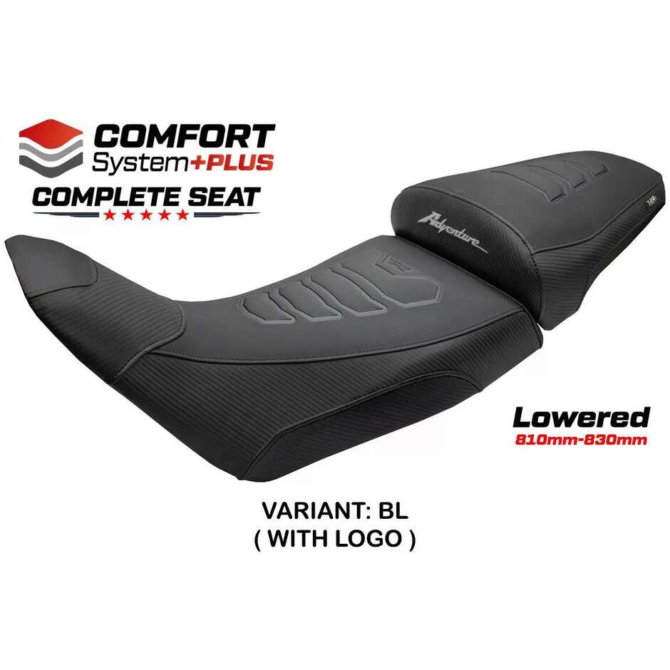 Sella completa TPZ Italia Specifico  HonPer da Africa Twin 2020-2025 Modello Asmara Comfort System Plus - Ribassata