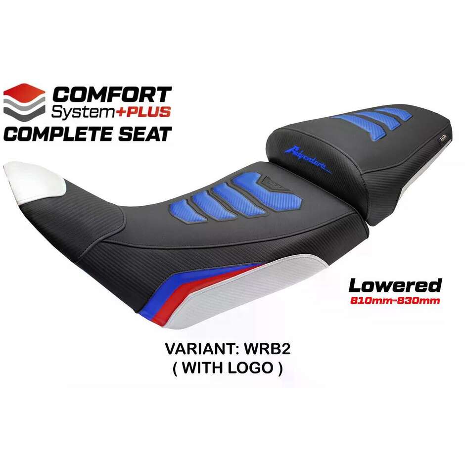Sella completa TPZ Italia Specifico  HonPer da Africa Twin 2020-2025 Modello Asmara Comfort System Plus - Ribassata
