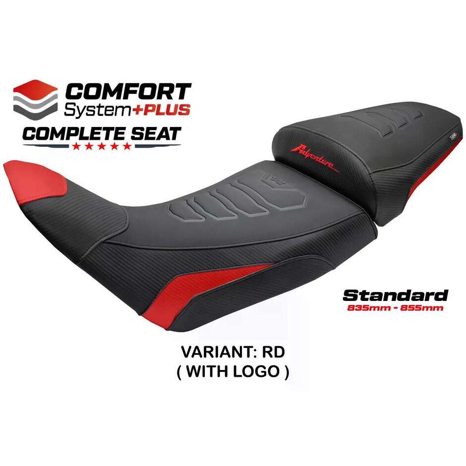 Sella completa TPZ Italia Specifico  HonPer da Africa Twin 2020-2025 Modello Asmara Comfort System Plus