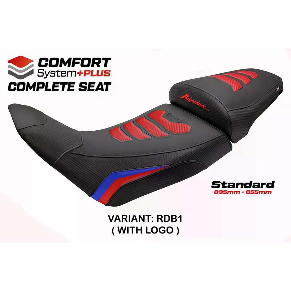 Sella completa TPZ Italia Specifico  HonPer da Africa Twin 2020-2025 Modello Asmara Comfort System Plus