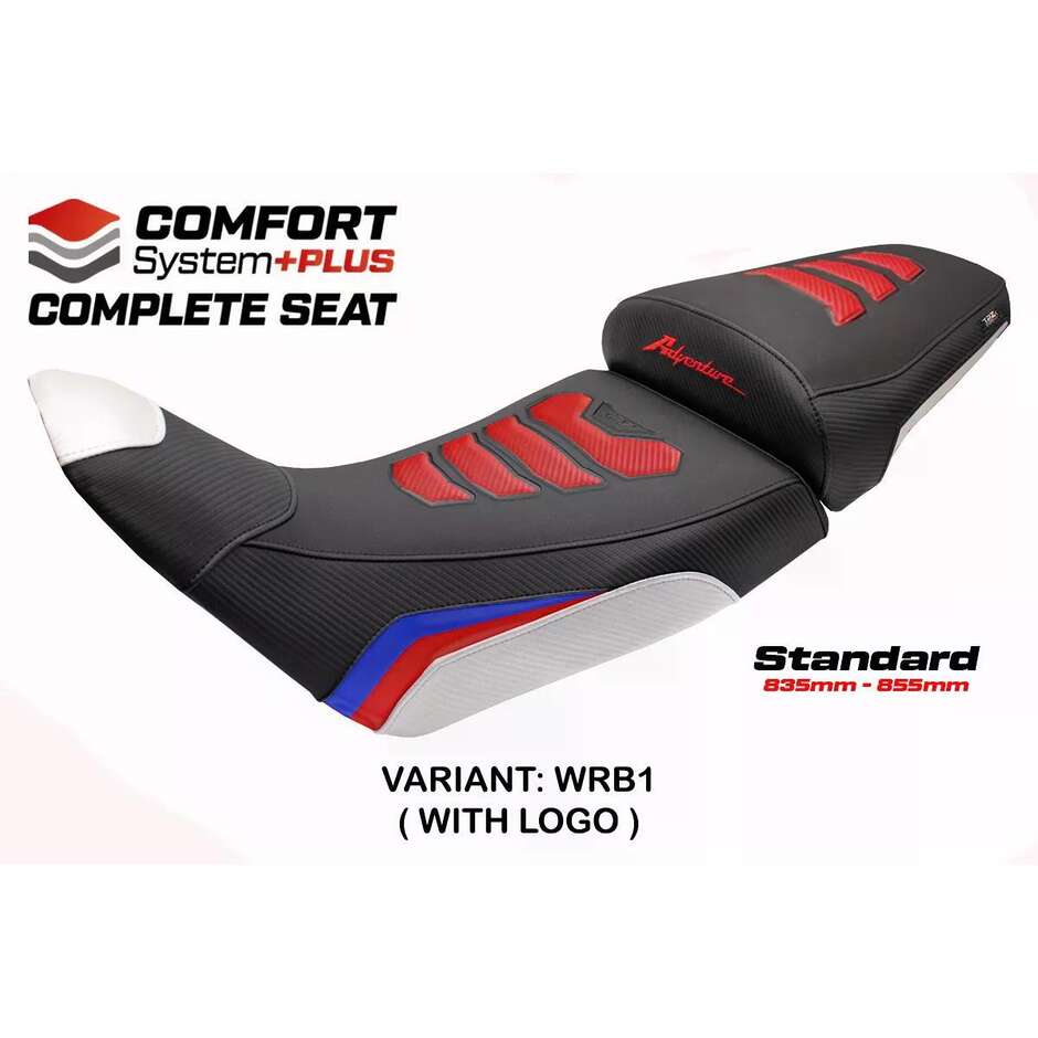 Sella completa TPZ Italia Specifico  HonPer da Africa Twin 2020-2025 Modello Asmara Comfort System Plus