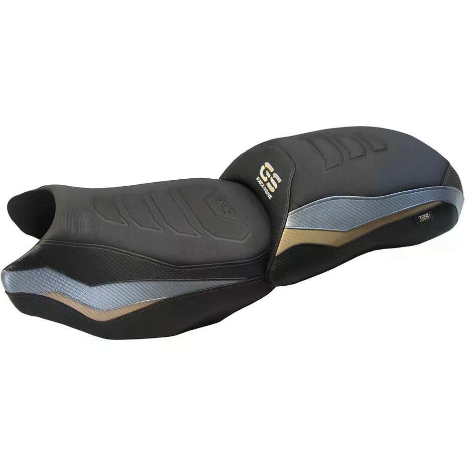 Selle complète TPZ Italia spécifique BMW pour R 1250 GS (modèles 2019-2023) Paphos Complete Comfort System Plus - Standard