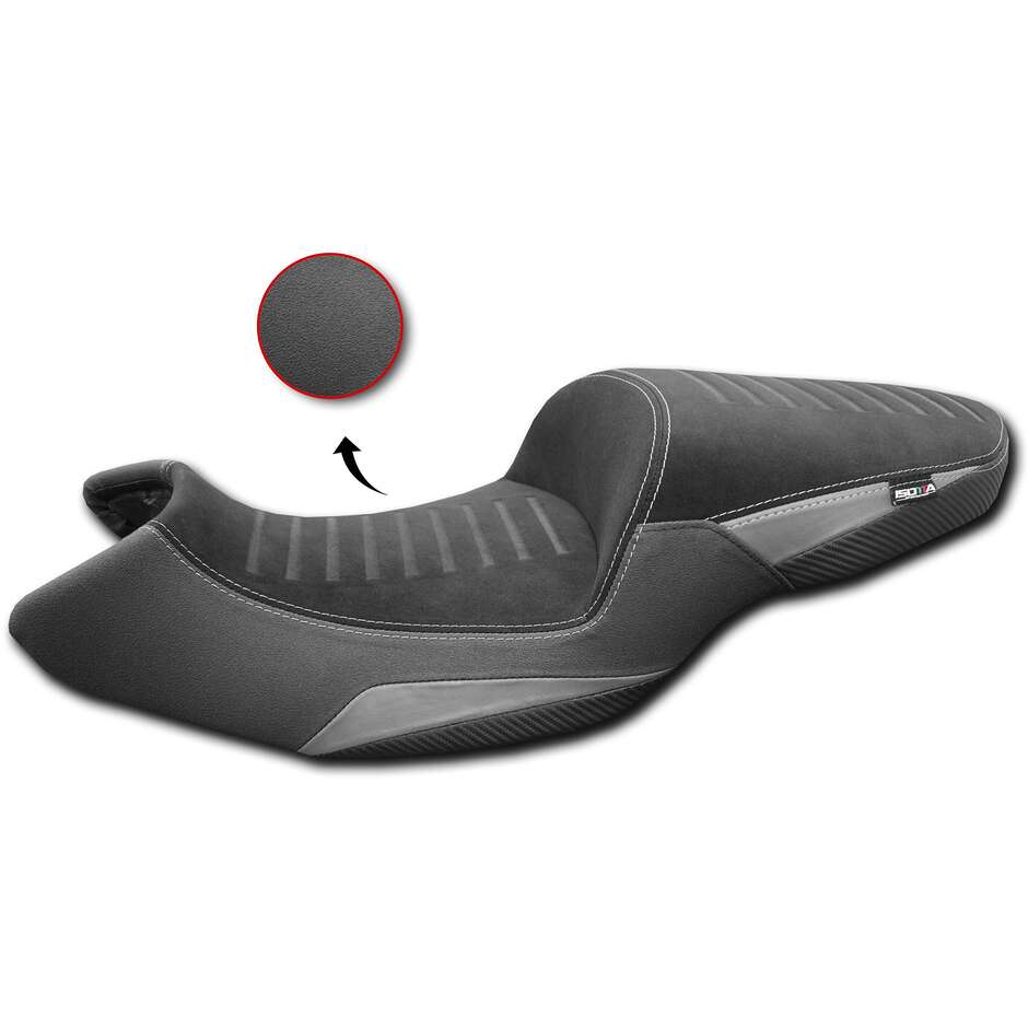 Selle confort complète Isotta noire pour BMW F 900XR (2020) / F 900R (2021)