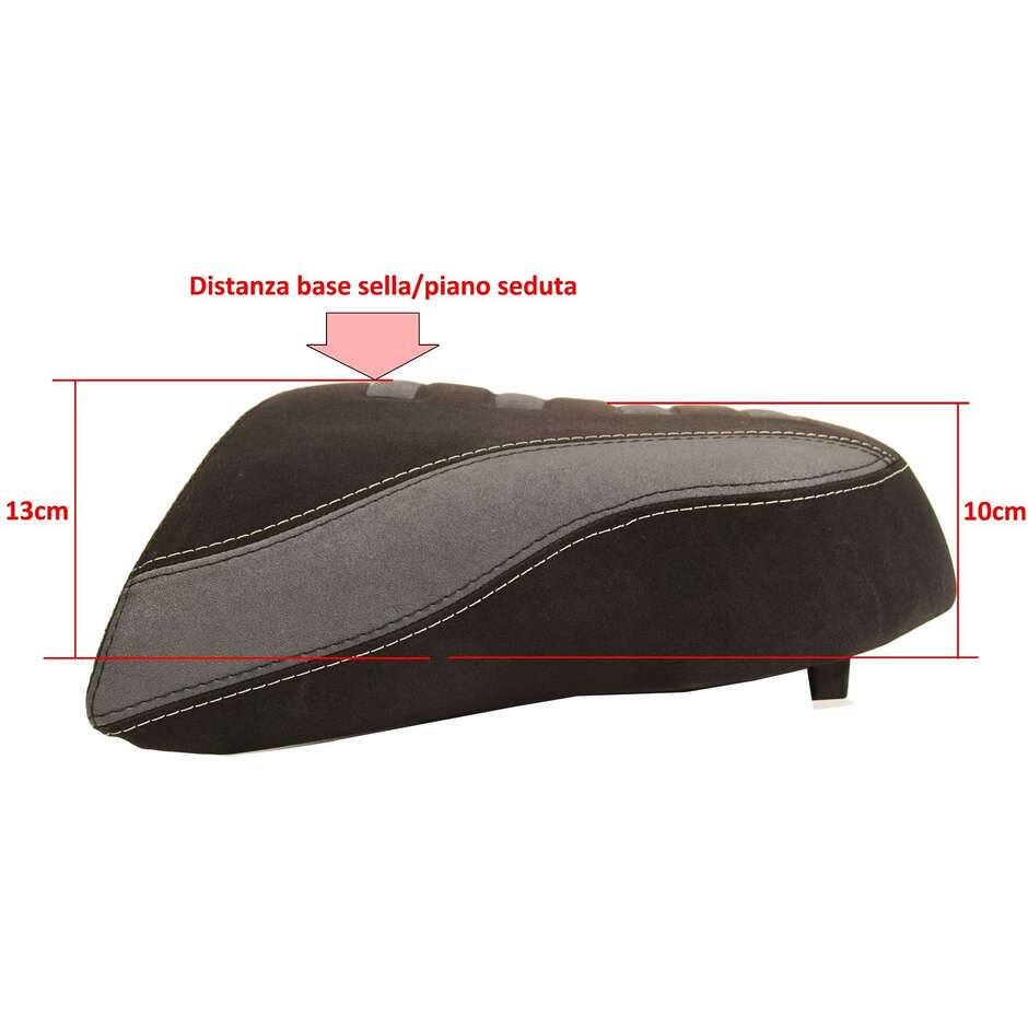 Selle passager Isotta pour BMW R 1200/1250 GS Triple Black