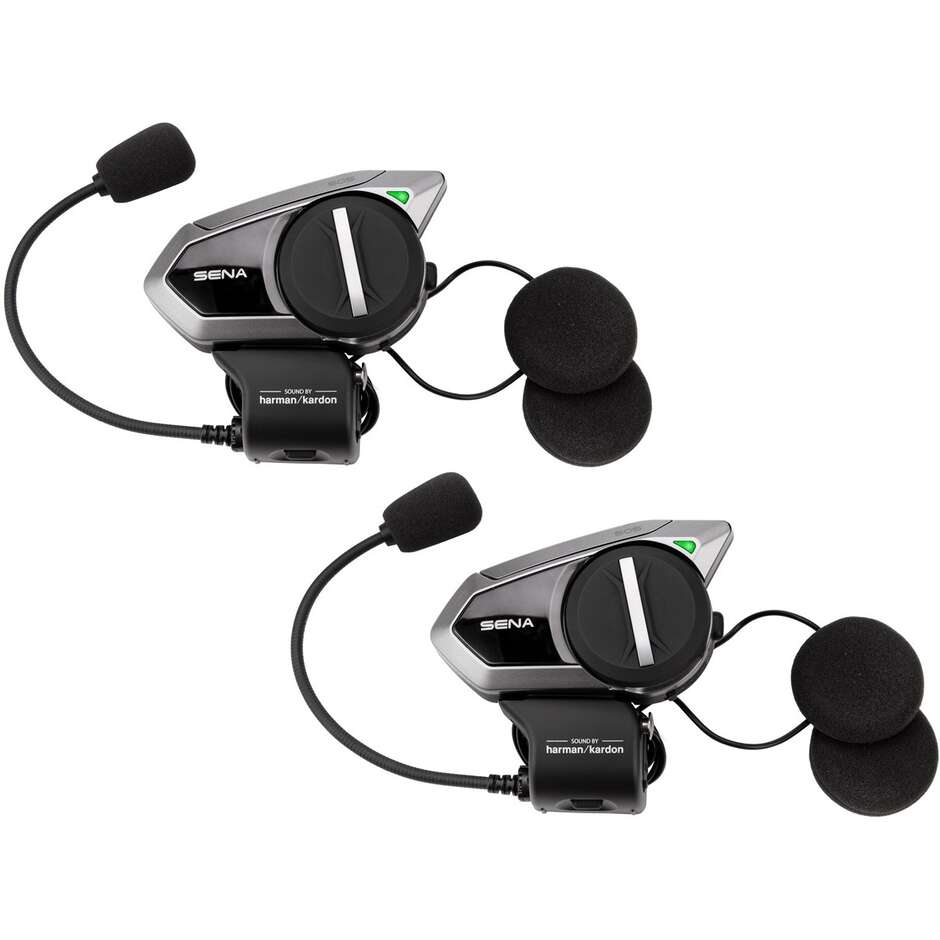 Sena 50s-10 Motorcycle Intercom Mesh 2.0 Communication - PAIR KIT