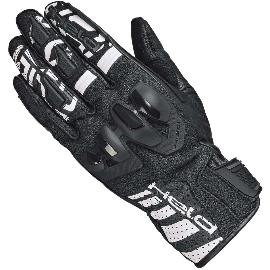 Sepang Women's Motorcycle Gloves Black White