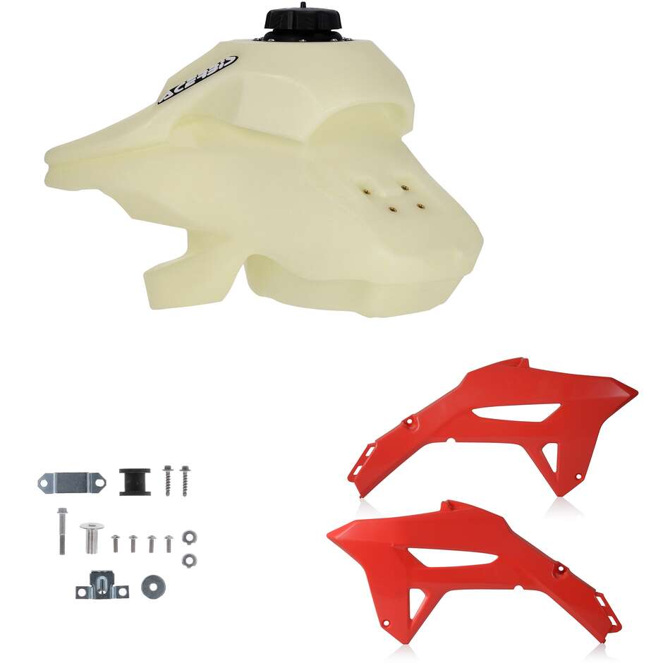 Serbatoio Maggiorato Acerbis 11 Litri per Honda CRF 450 RX (21-24) Trasparente