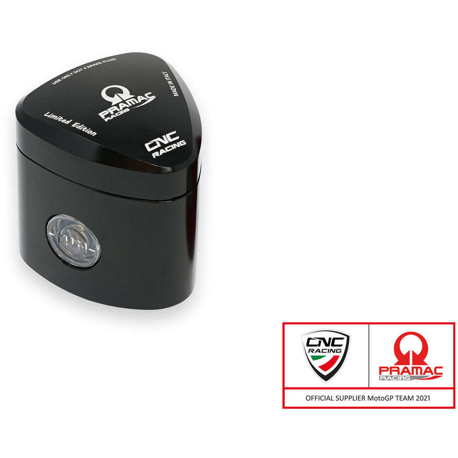 Serbatoio olio freno posteriore frizione SE500 12 ml REBEL - Pramac racing Limited Edition CNC Racing Nero
