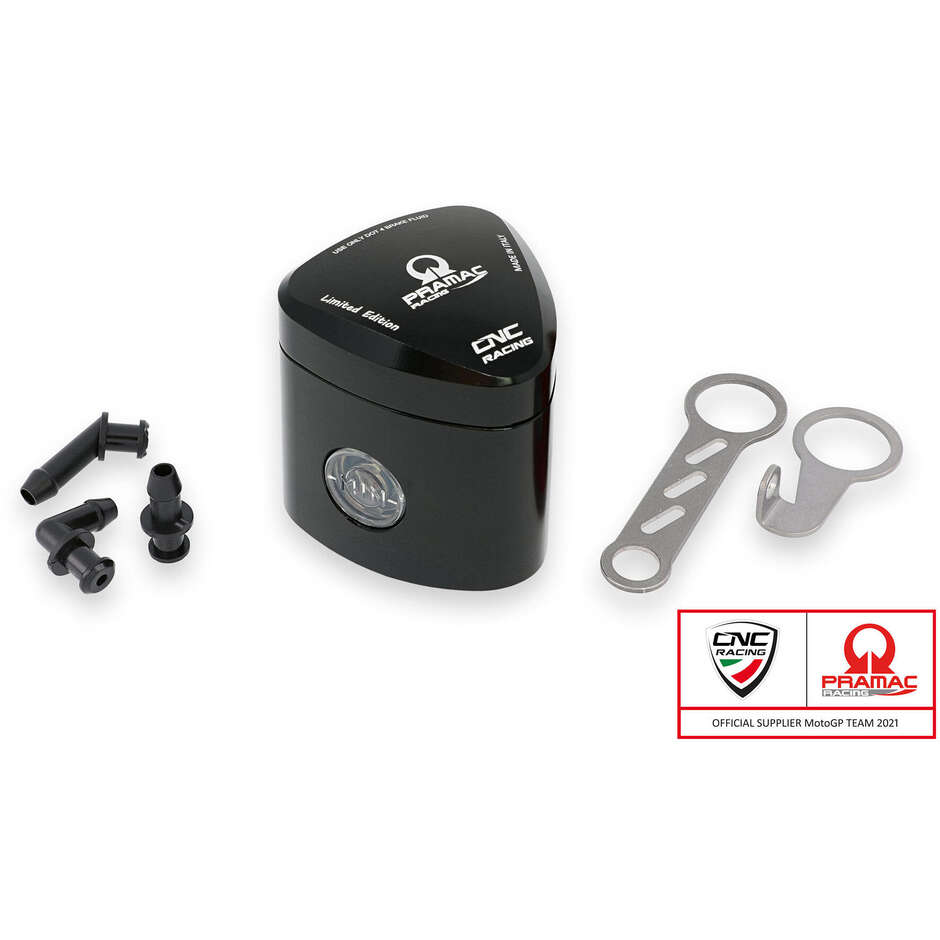 Serbatoio olio freno posteriore frizione SE500 12 ml REBEL - Pramac racing Limited Edition CNC Racing Nero