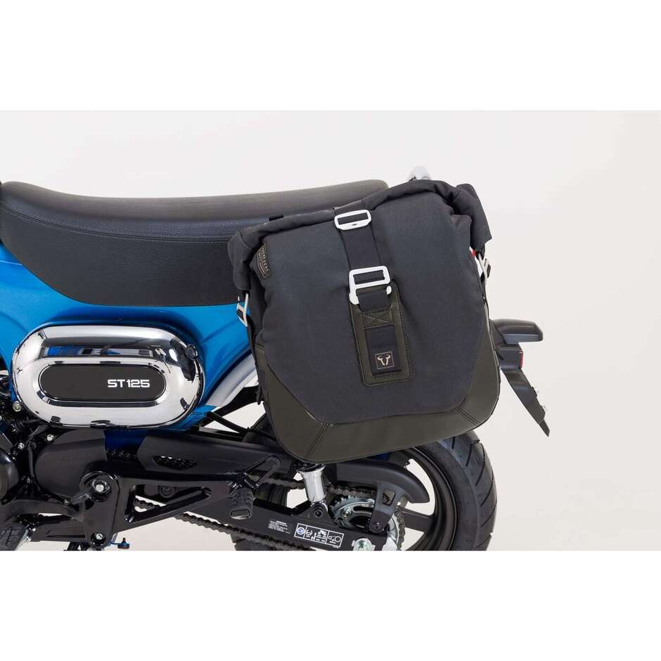 Set Borse Laterali LC Legend Gear Black Edition Sw-Motech BC.HTA.01.203.20100 per HONDA DAX 125 (2022 >)