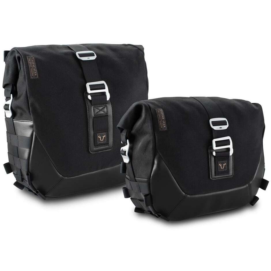 Set Borse Laterali LC Legend Gear Black Edition Sw-Motech BC.HTA.11.616.20100 per TRIUMPH SPEED 400 / SCRAMBLER 400 X (2023 >)