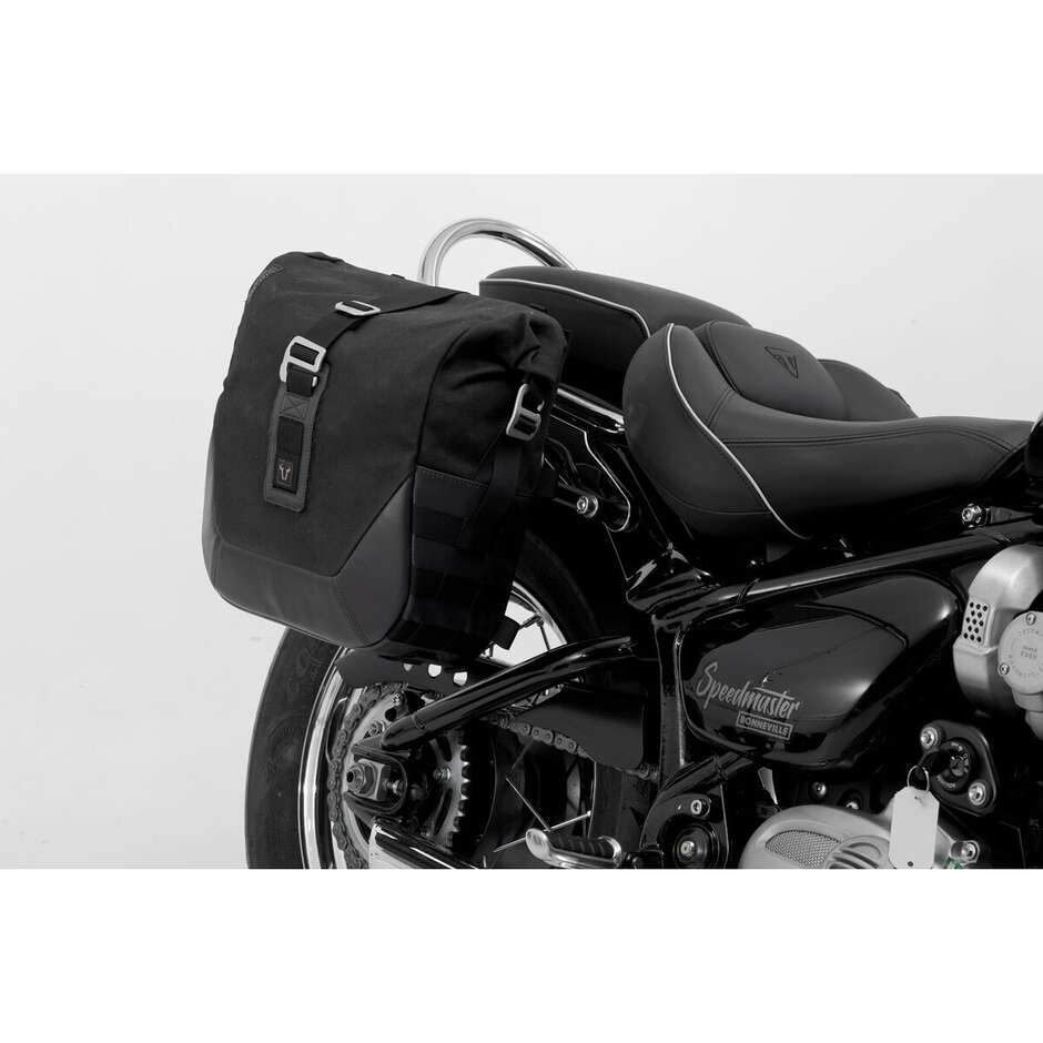 Set Borse Laterali LC Legend Gear Black Edition Sw-Motech BC.HTA.11.902.20101 per TRIUMPH BONNEVILLE SPEEDMASTER (2018 >)