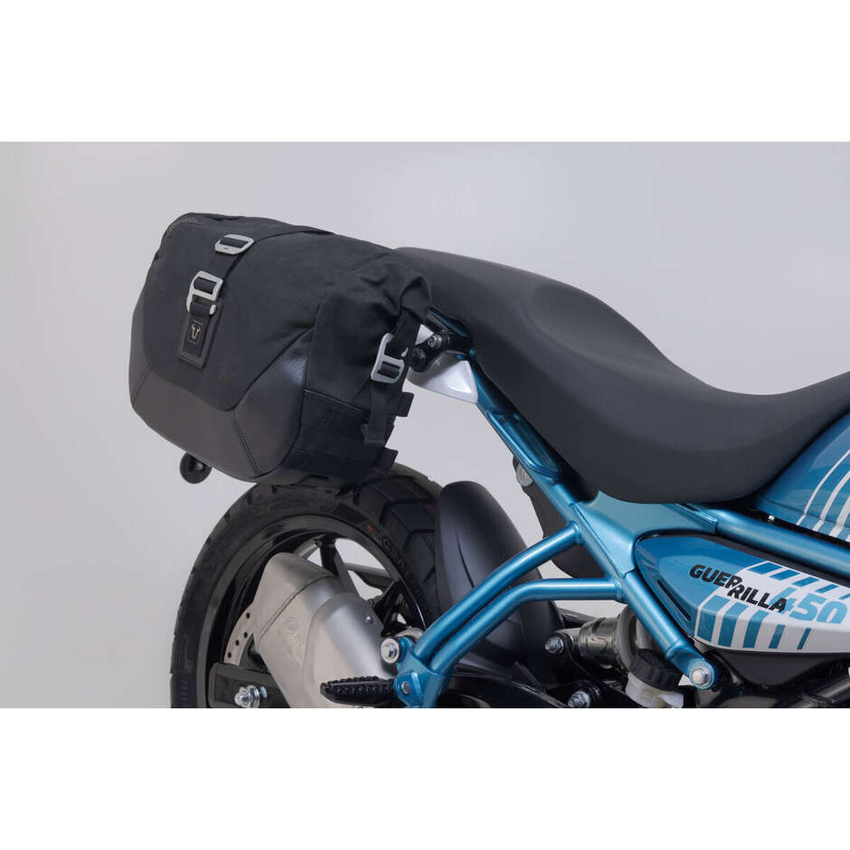 Set Borse Laterali LC Legend Gear Black Edition Sw-Motech BC.HTA.41.633.20000 per ROYAL ENFIELD GUERILLA 450 (2023 >)