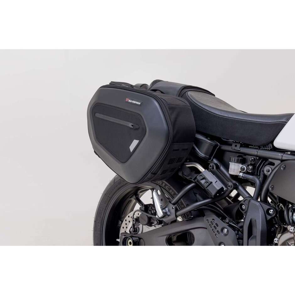 Set Borse Laterali Pro Blaze H Nero / Antracite Sw-Motech BC.HTA.06.740.36500 Per Yamaha XSR700 (15-), XSR700 XT (19-)