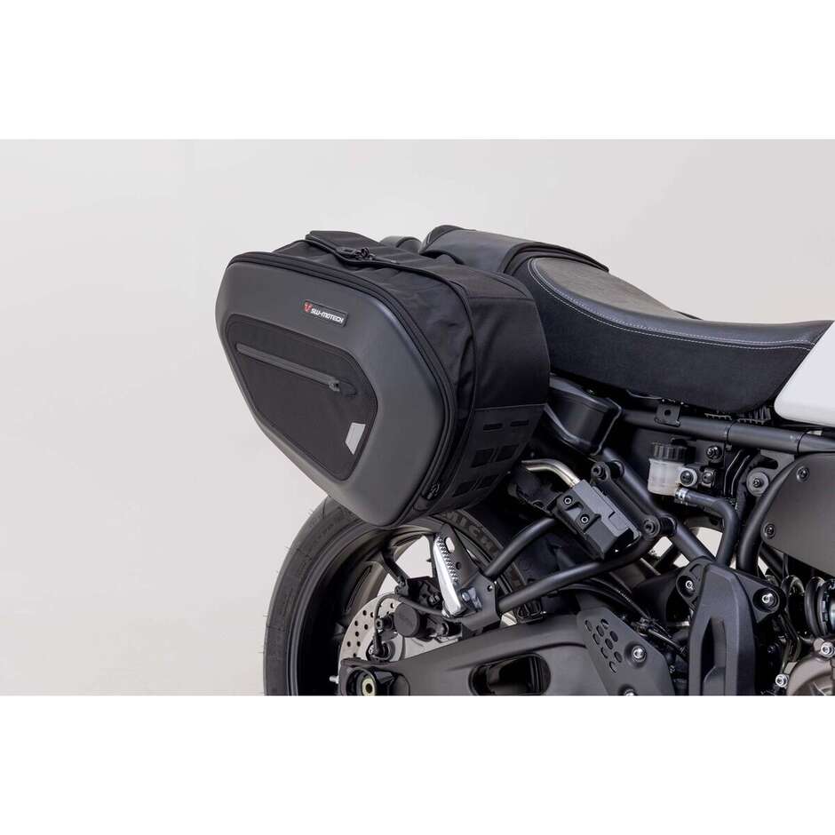 Set Borse Laterali Pro Blaze H Nero / Antracite Sw-Motech BC.HTA.06.740.36500 Per Yamaha XSR700 (15-), XSR700 XT (19-)