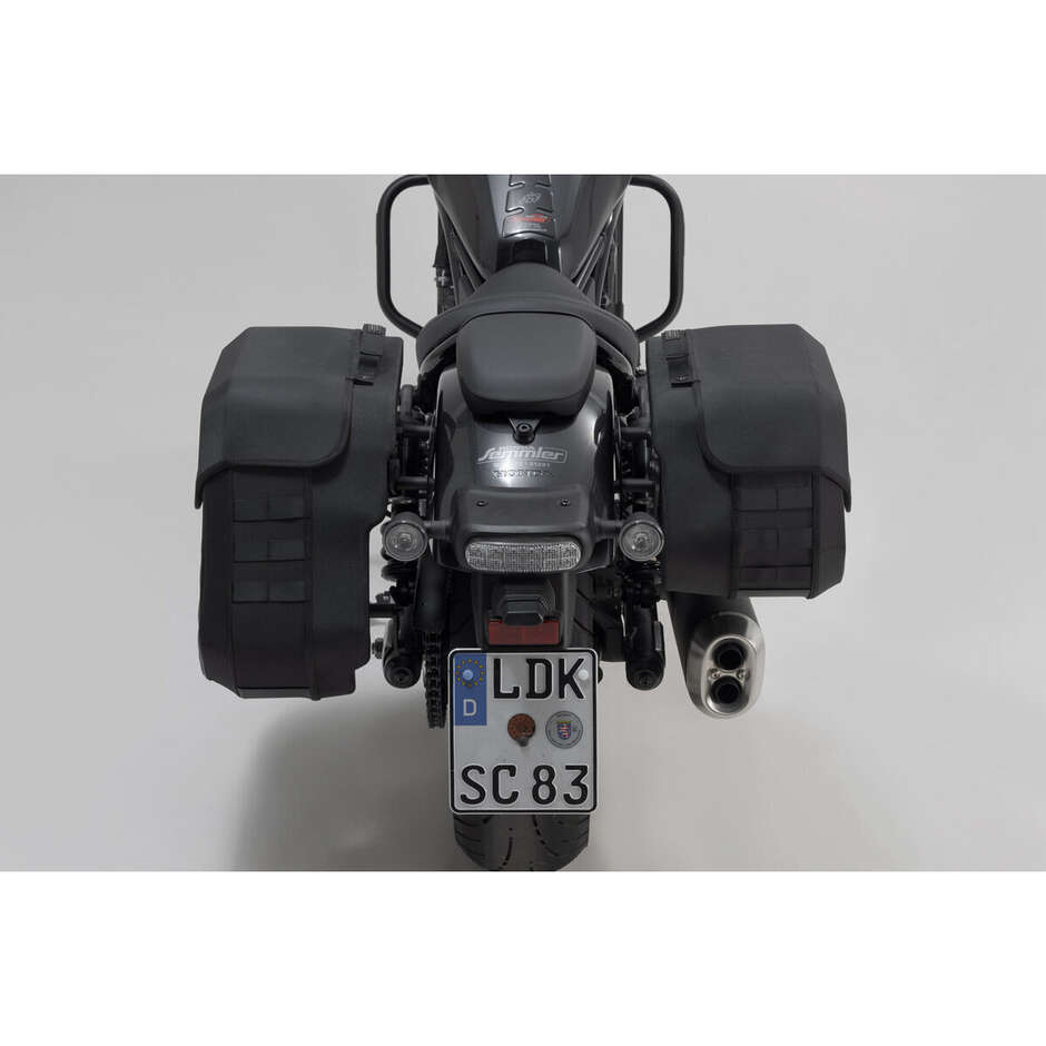 Set Completo Sw-Motech BC.HTA.01.682.20200 con Borse Legend Gear LH1/LH2 + Telai SLH Per HONDA CMX1100 ABS Rebel (21-24)