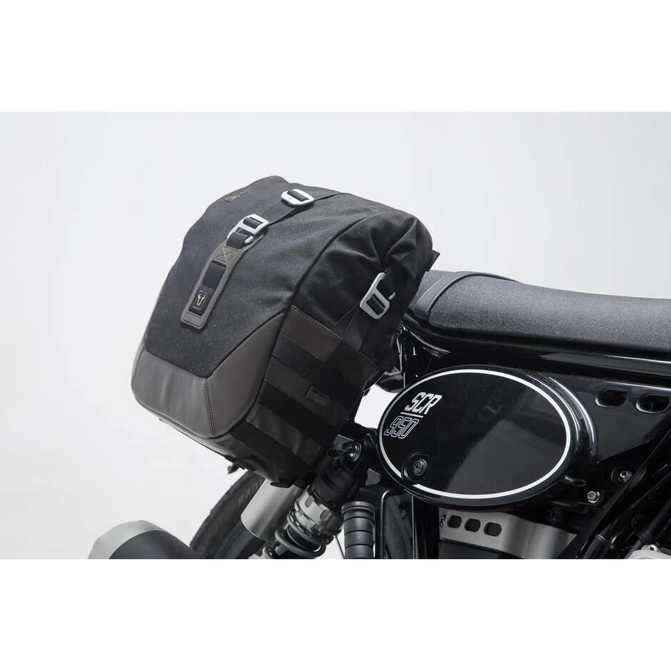 Set Completo Sw-Motech BC.HTA.06.874.20100 con Borse Legend Gear LC2 Black Edition + Telai SLC Per YAMAHA SCR950 (17-21)