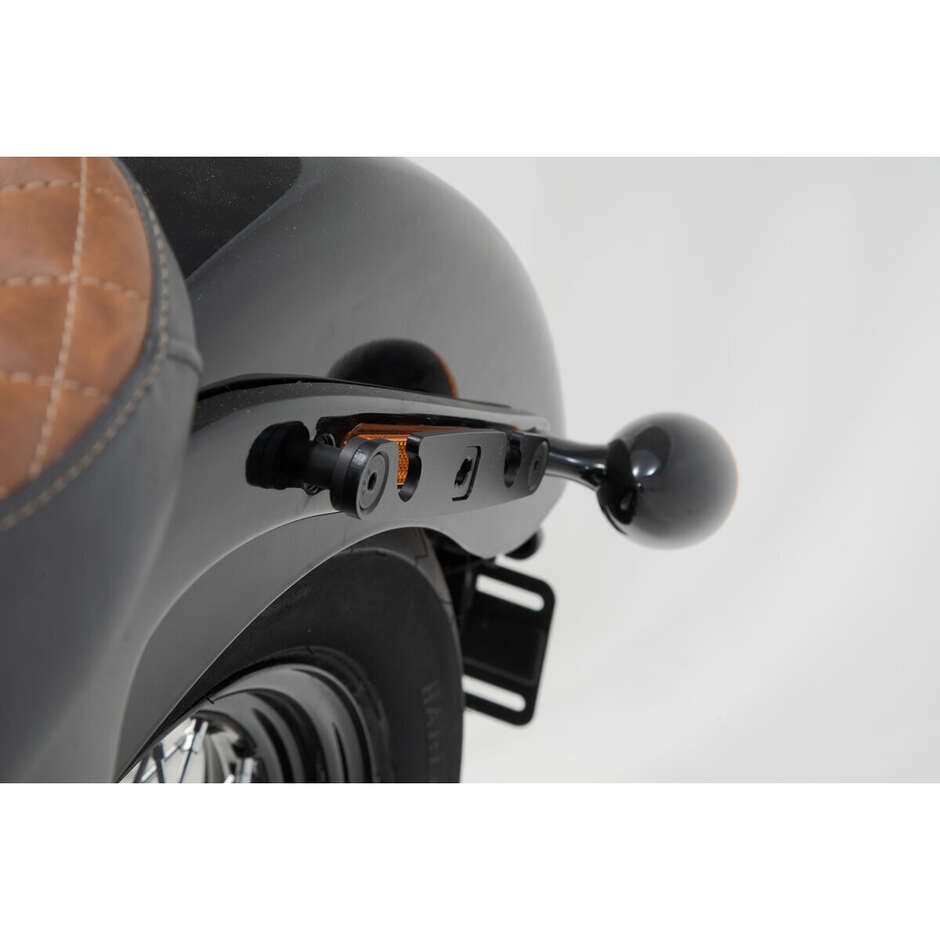 Set Completo Sw-Motech BC.HTA.18.682.20000 con Borse Legend Gear LH1/LH2 + Telai SLH Per HARLEY DAVIDSON FXBB1750 ABS Softail Street Bob 107 (18-20); FXST1750 ABS Softail Standard (20-24) 
