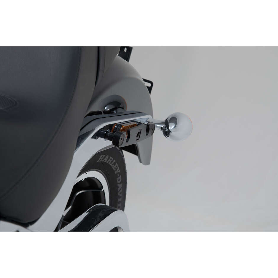 Set Completo Sw-Motech BC.HTA.18.682.20200 con Borse Legend Gear LH1/LH2 + Telai SLH Per HARLEY DAVIDSON Softail Low Rider S 107/114/117 (18-24)