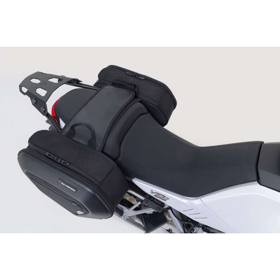 Set de sacoches latérales PRO Blaze Sw-Motech BC.HTA.17.740.30000 pour Moto Guzzi V100 1050 Mandello (22-24)
