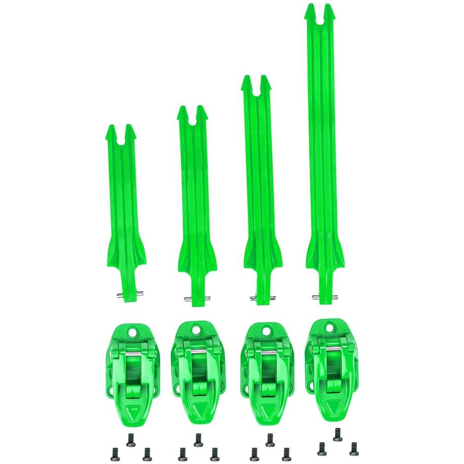 Set di Fibbie Cinturini Acerbis STRAPS SET Per Stivale X-TEAM Verde