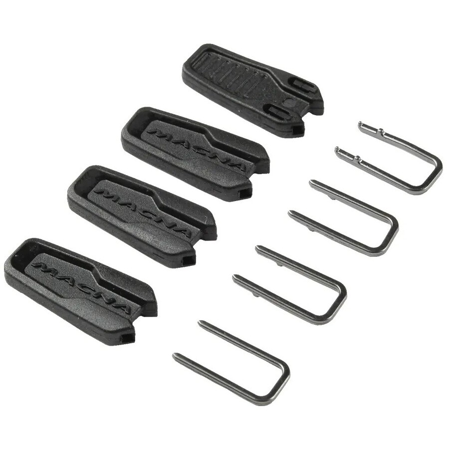 Set di ricambio per cerniera zip Macna 4 pezzi