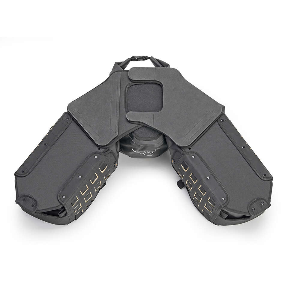 Set of 3 GIVI GRT721B Rear Bags Consisting of 2 Side Bags 16lt + 16lt and 1 Rear Bag 12lt