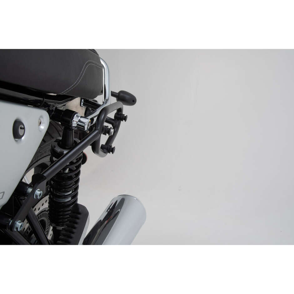 Set of Side Bags LC Legend Gear Black Edition Sw-Motech BC.HTA.17.595.20300 for MOTO GUZZI V7 III (2016 >)