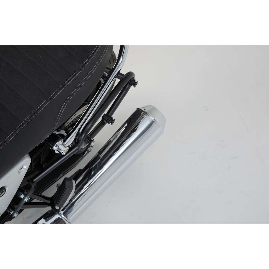 Set of Side Bags LC Legend Gear Black Edition Sw-Motech BC.HTA.17.595.20300 for MOTO GUZZI V7 III (2016 >)