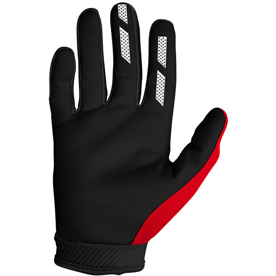 SEVEN MX ANNEX DOT Rote Moto-Cross-Handschuhe