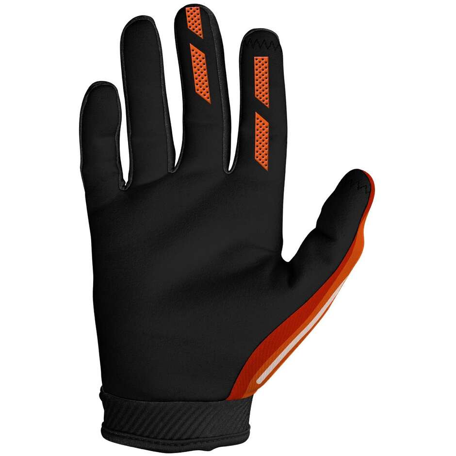 SEVEN MX ANNEX HIJACK Moto Cross Handschuhe Fluo Orange