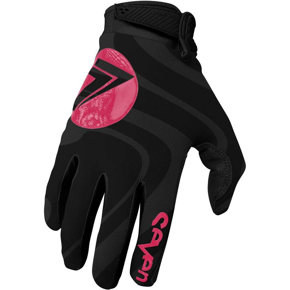 SEVEN MX ANNEX Sway Kinder-Motocross-Handschuhe, Schwarz