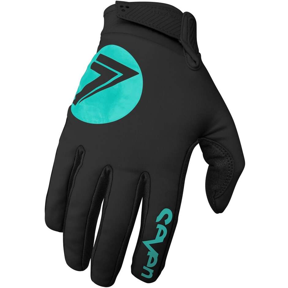 Seven Mx COLD WEATHERR Black Water Cross Enduro Winterhandschuhe