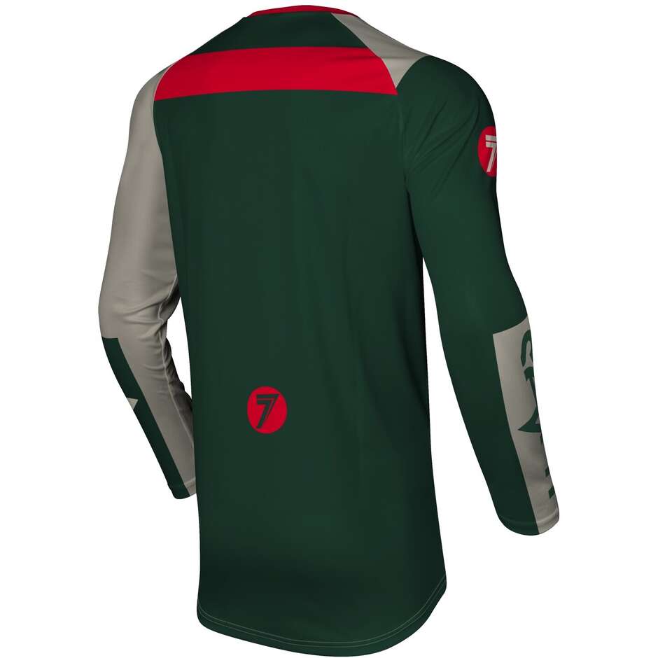 SEVEN MX VOX 25.1 FRACTURE FOREST BONE Moto Cross Trikot