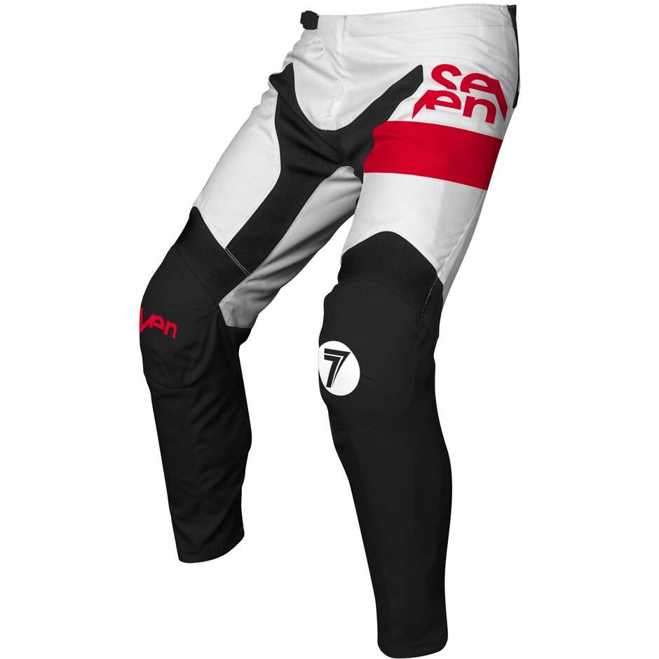 SEVEN MX VOX 25.1 FRACTURE Motocross Pants Black White
