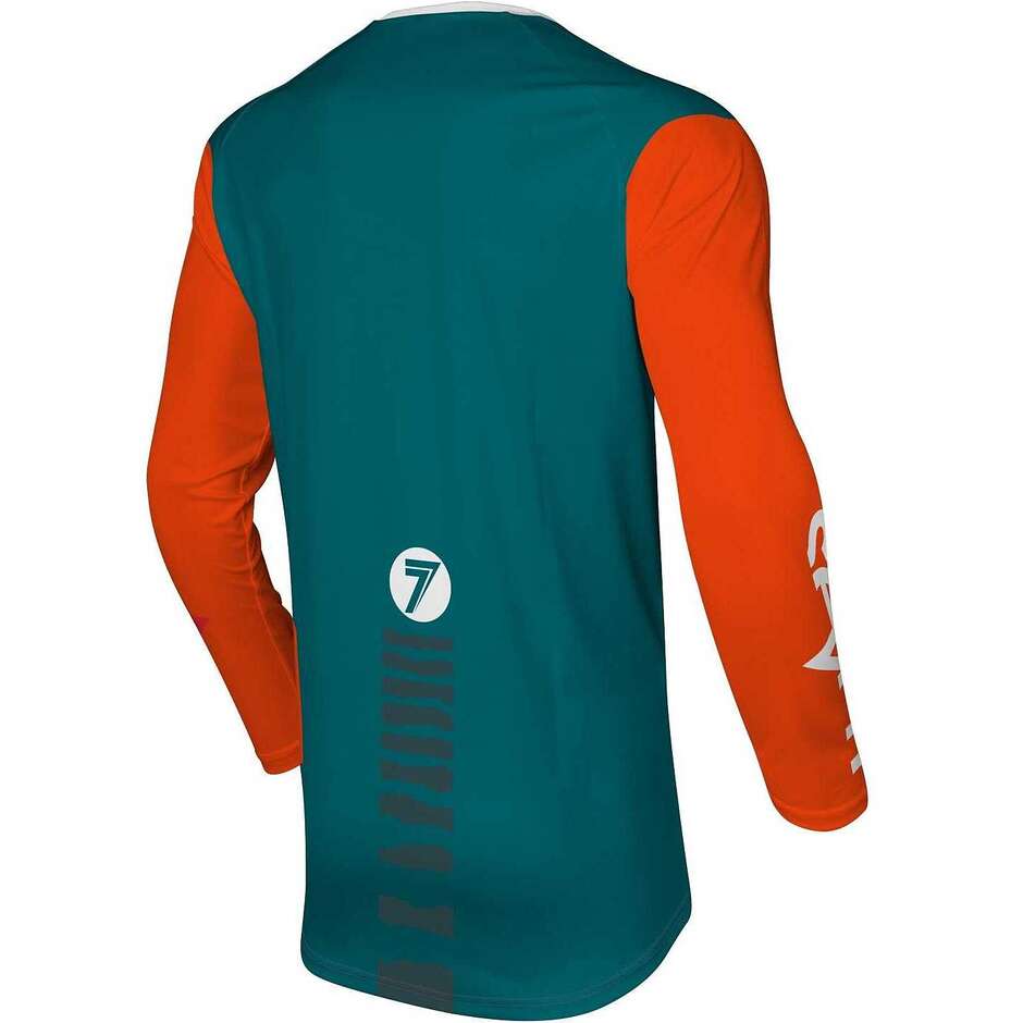 Seven Mx VOX SURGE Teal Cross Enduro Motorcycle Jersey