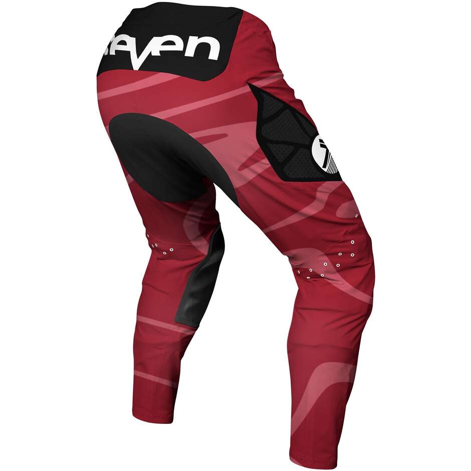 SEVEN MX ZERO 26.1 Sway Burgundy Moto Cross Hose