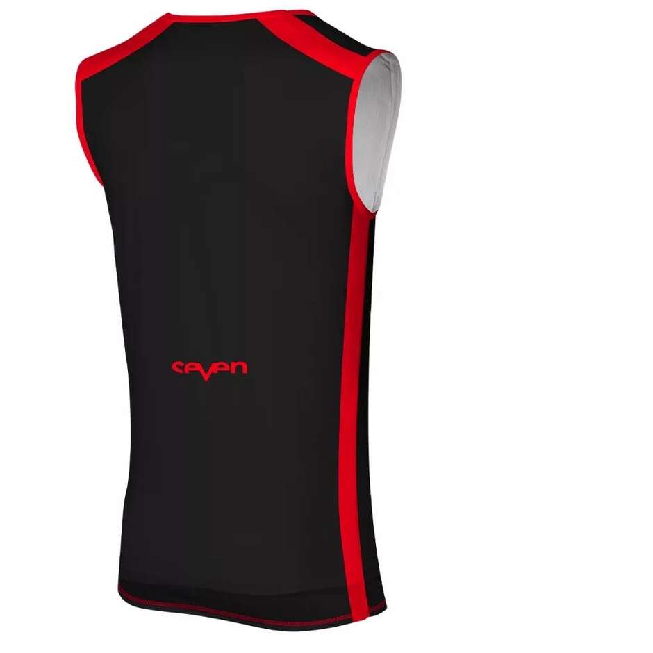 SEVEN MX ZERO INSTITUTION Black Motocross Tank Top